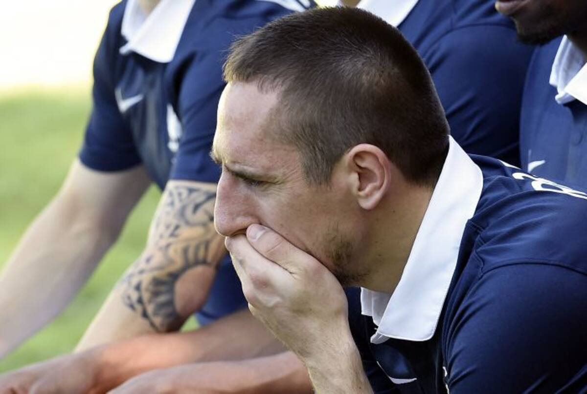 Ribery renunció a la selección francesa, pero podría ser convocado. AFP FRANCK FIFE