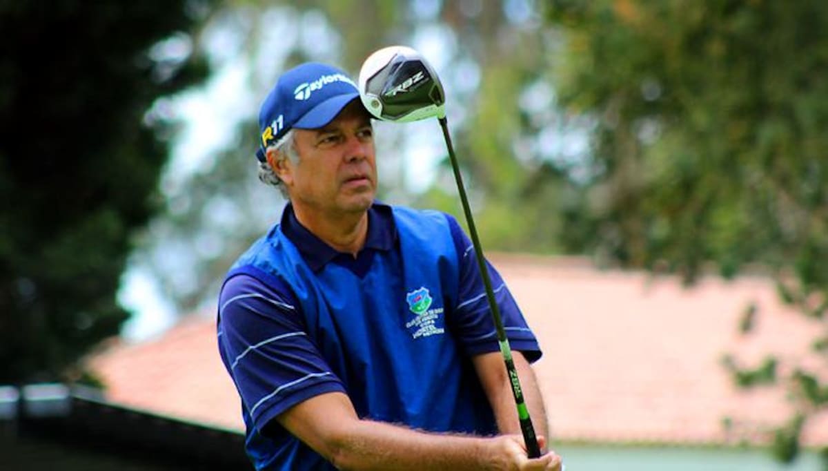 El golfista cartagenero Diego Morales es el referente de Bolívar en la próxima parada Senior y Presenior de Golf, que disputará en agosto en Cartagena. Tomado de Fedegolf