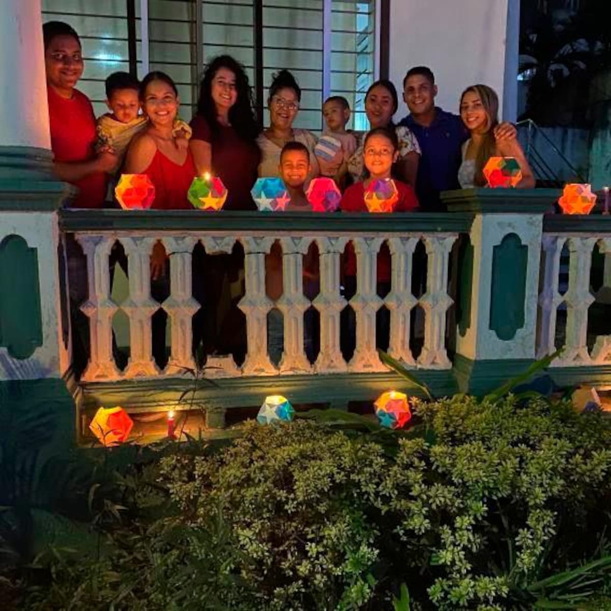 Cartageneros se reunieron en familia para comemorar esta fecha. CORTESÍA