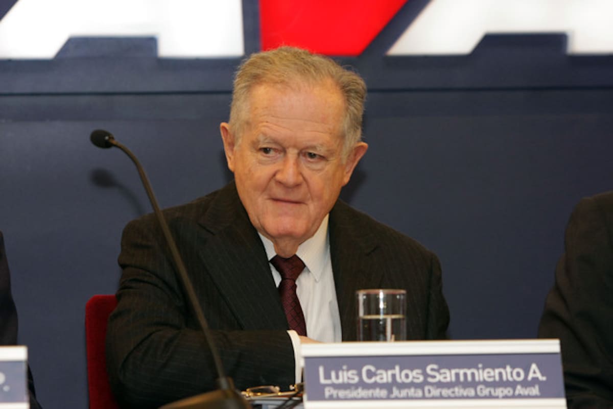 Presidente Ejecutivo del Grupo Aval, Luis Carlos Sarmiento Colprensa