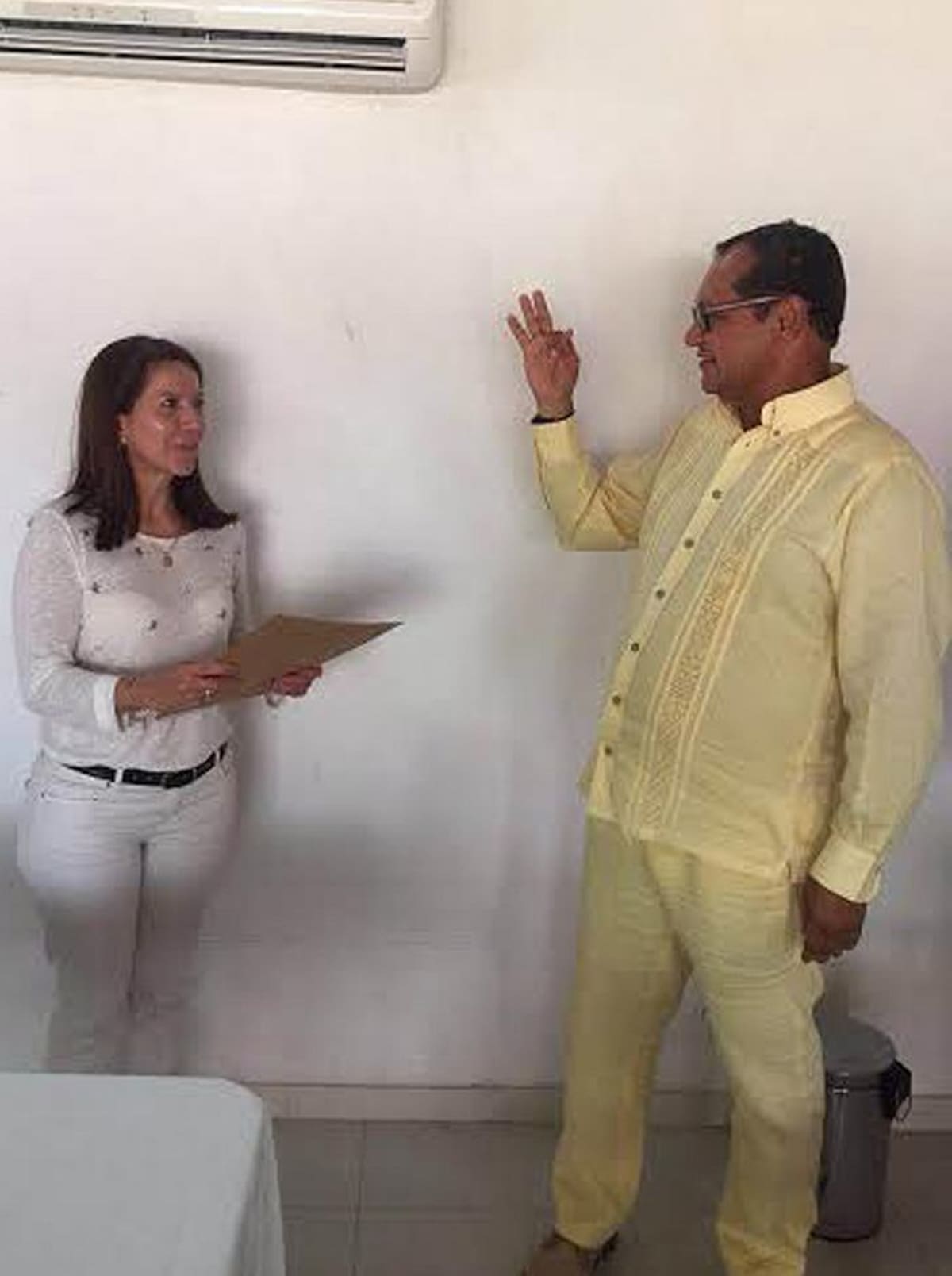 Posesión del rector de Unisucre, Vicente Periñán para el nuevo periodo en el cargo. cortesía.