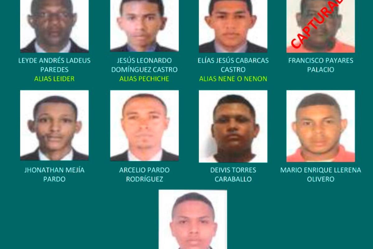 Prontuario de <br />los más buscados en Cartagena