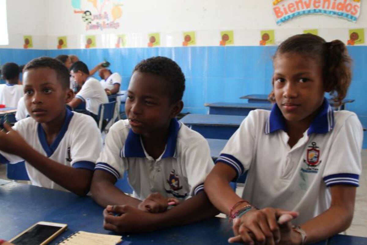 Abel, Juan camilo y Paula son primos. Compartieron el taller. Óscar Díaz