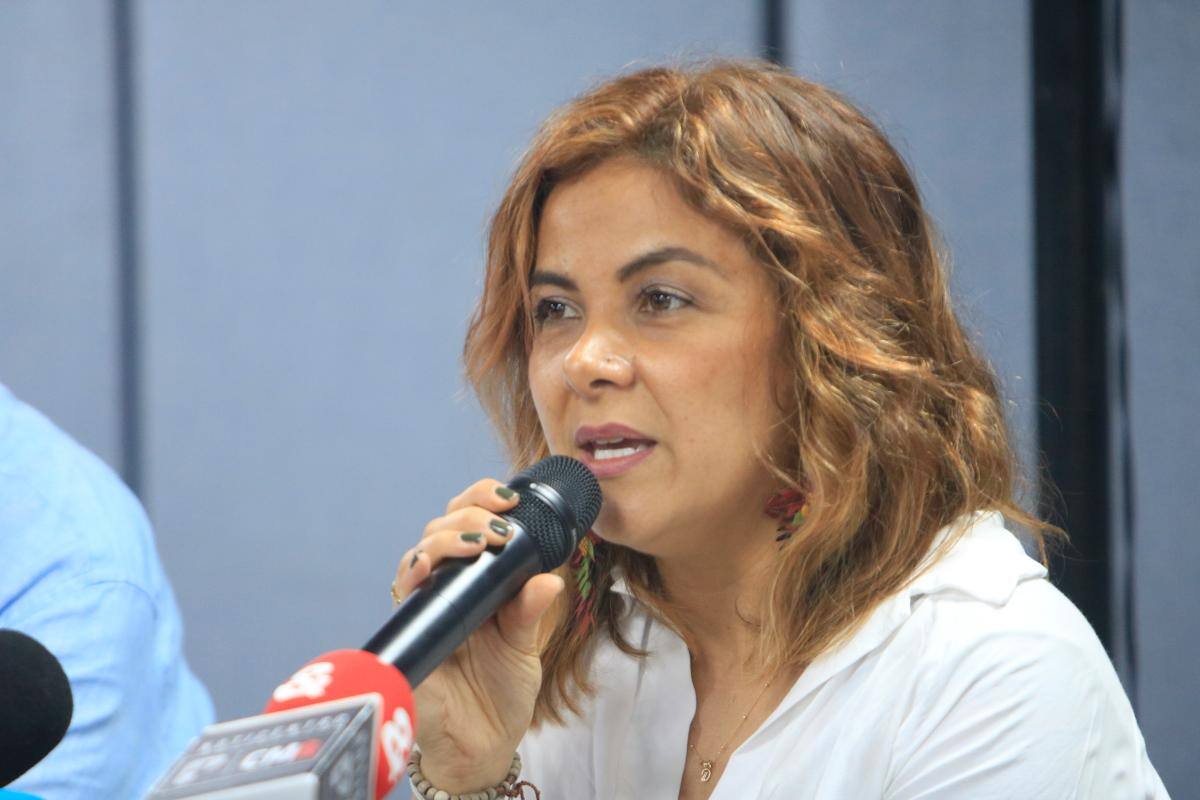 Jhenifer Mojica, ministra de Agricultura. // Julio Castaño - El Universal.