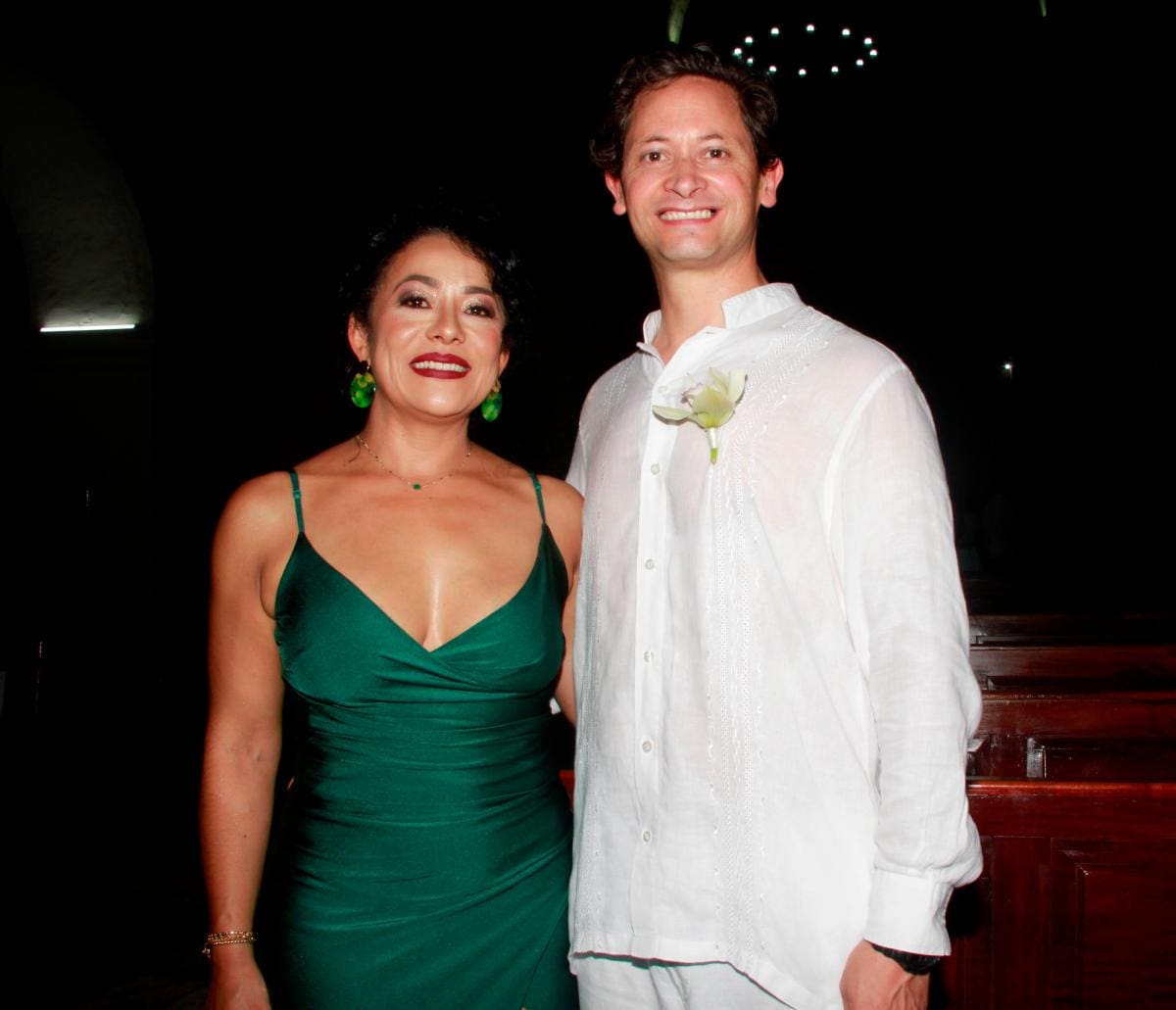 María Isabel Salazar y Jaime Mesa.