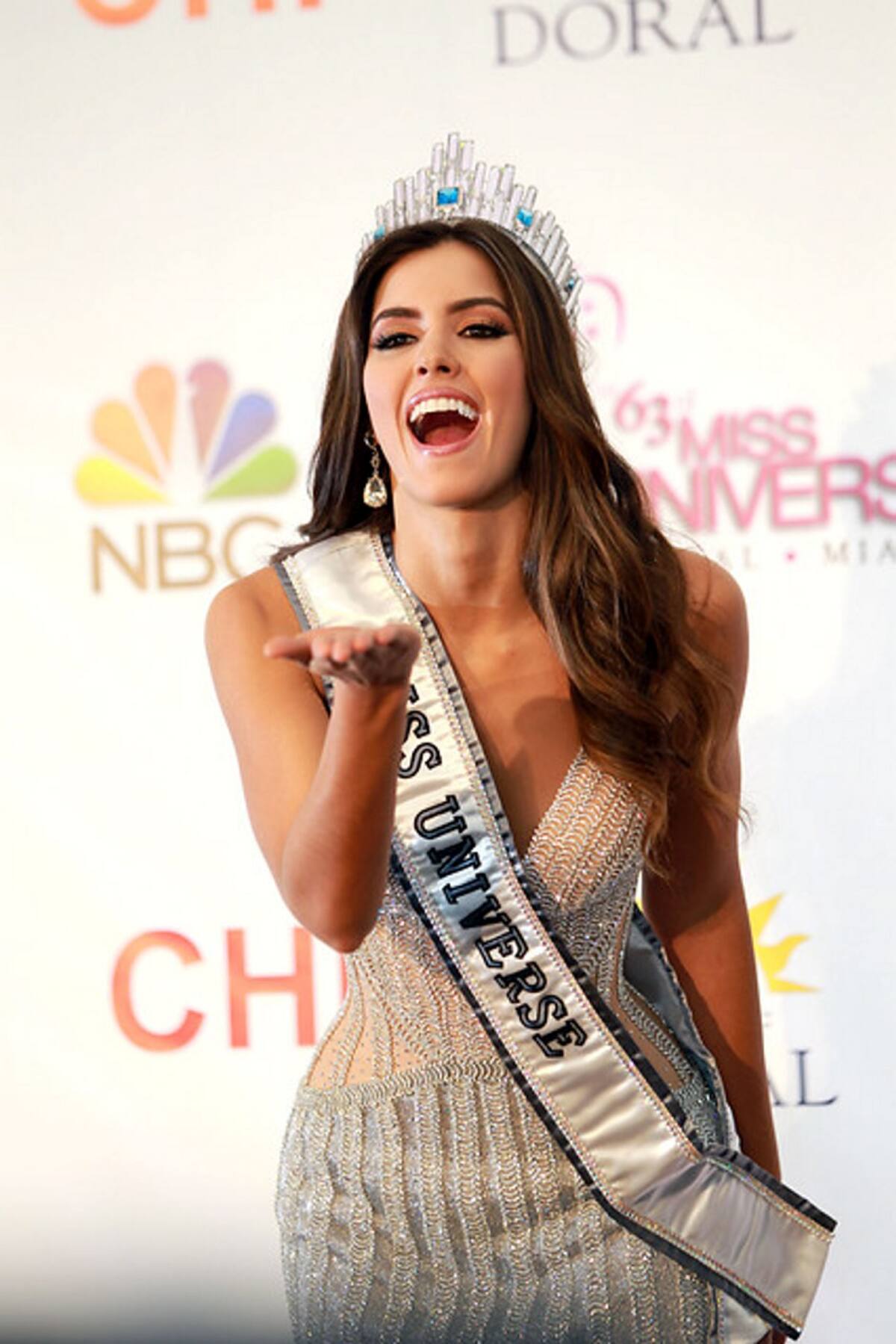 Paulina Vega Dieppa, Miss Universo. COLPRENSA