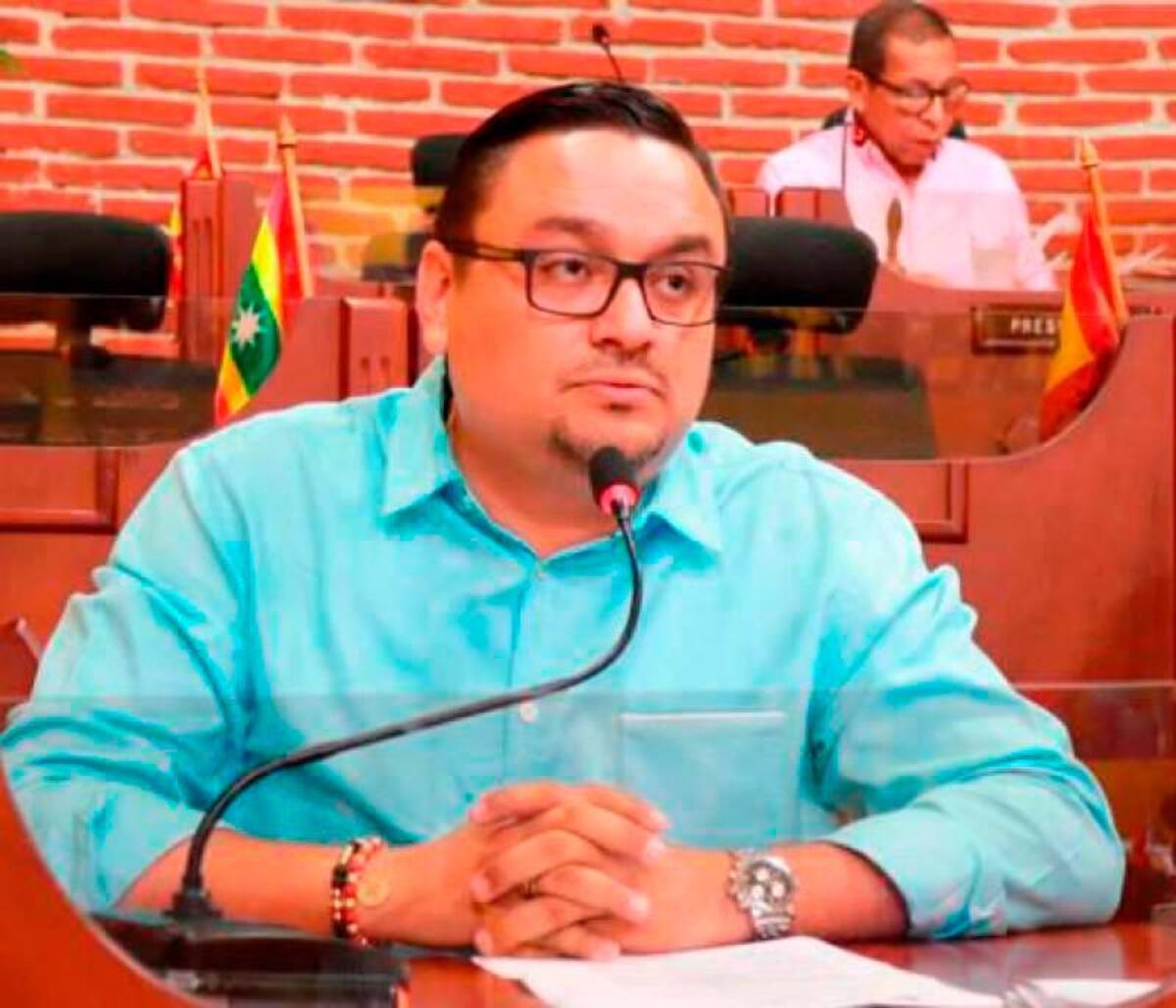 Carlos Barrios, concejal que interpeló lo propuesto por Sergio Mendoza.