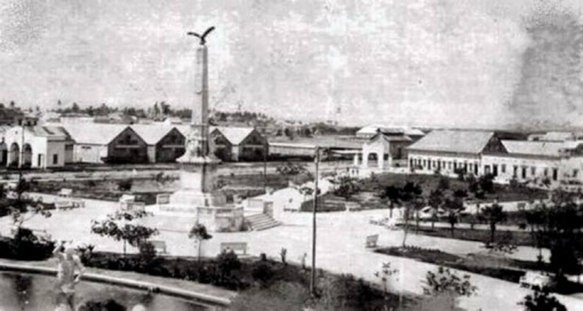 1920: Vista del parque.