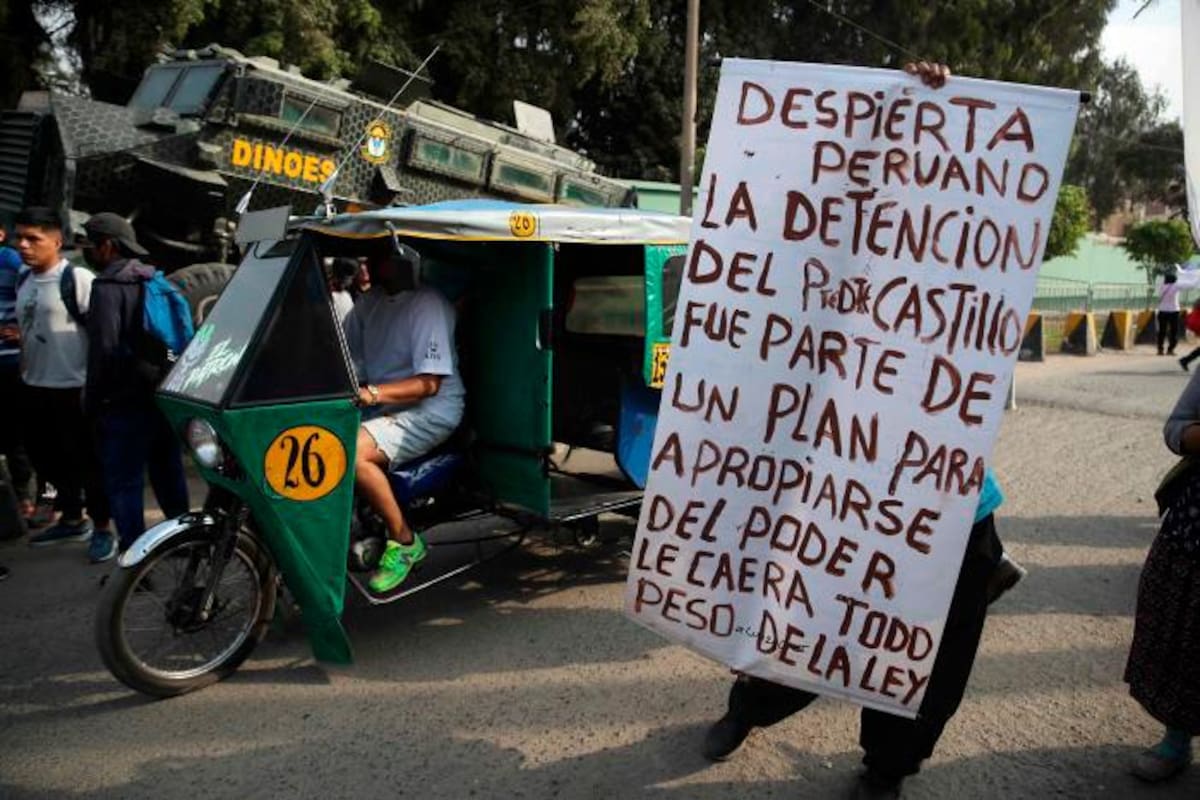 Pedro Castillo: “jamás renunciaré” a la presidencia de Perú