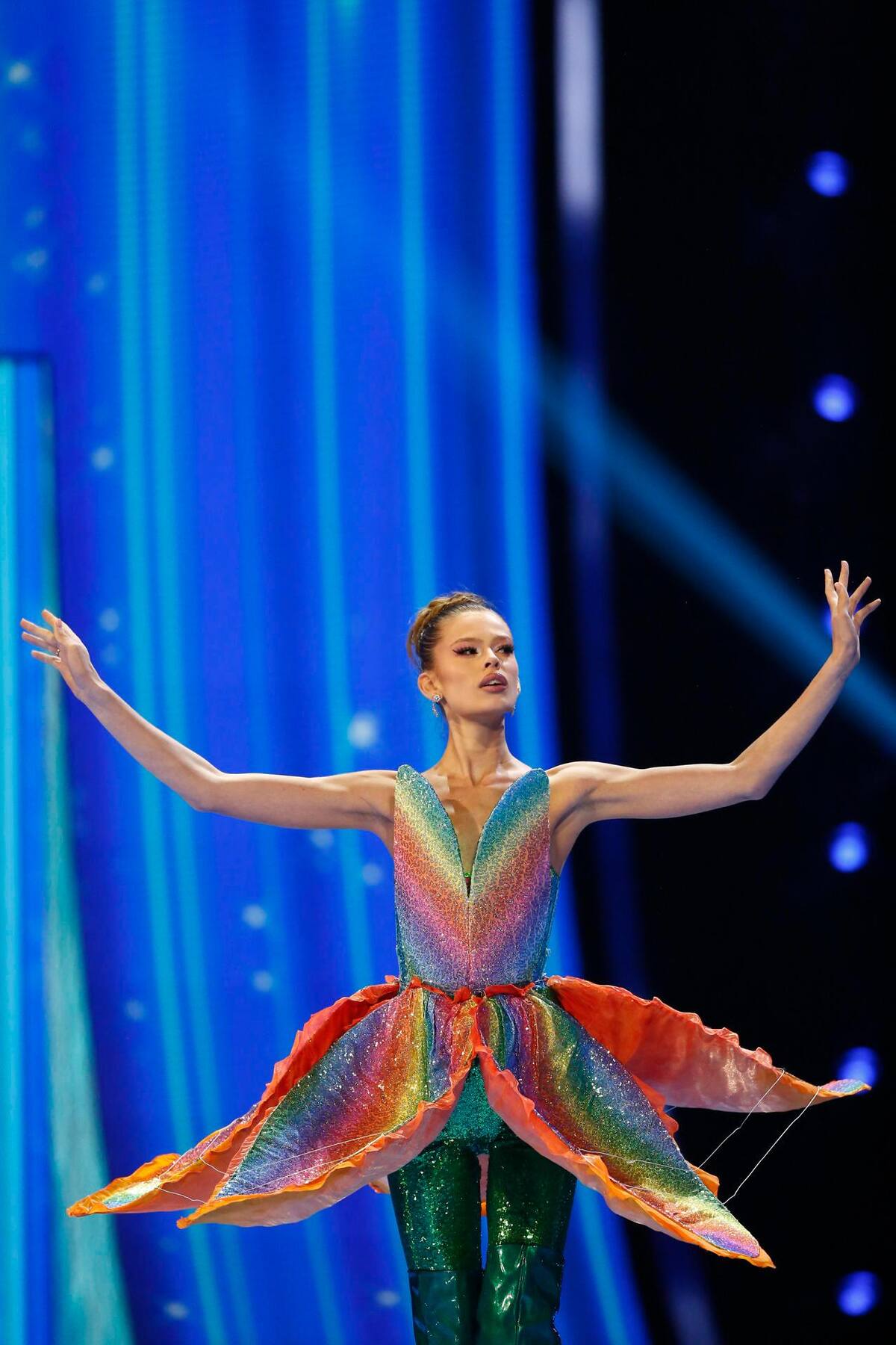 Miss Universe Países Bajos, Rikkie Valerie Kollé. //Foto: EFE.