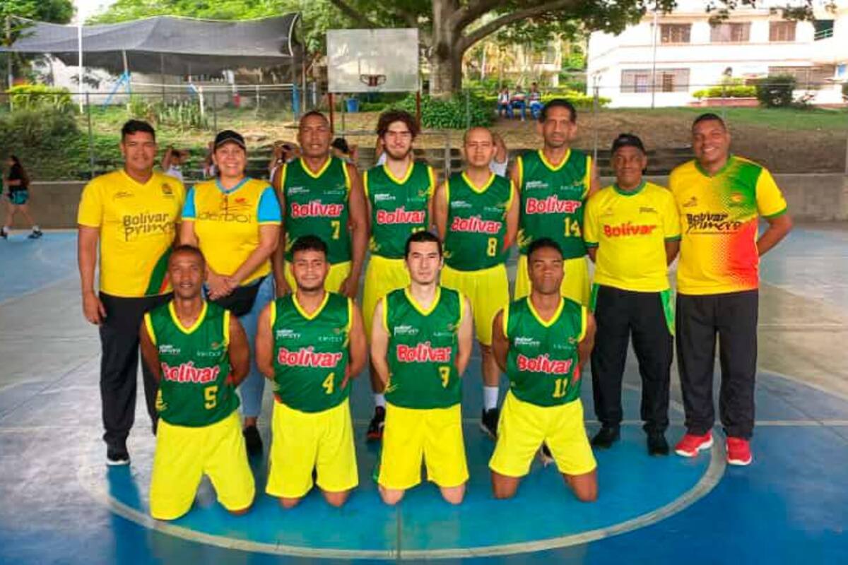 Selección Bolívar de baloncesto con discapacidad auditiva suma dos victorias