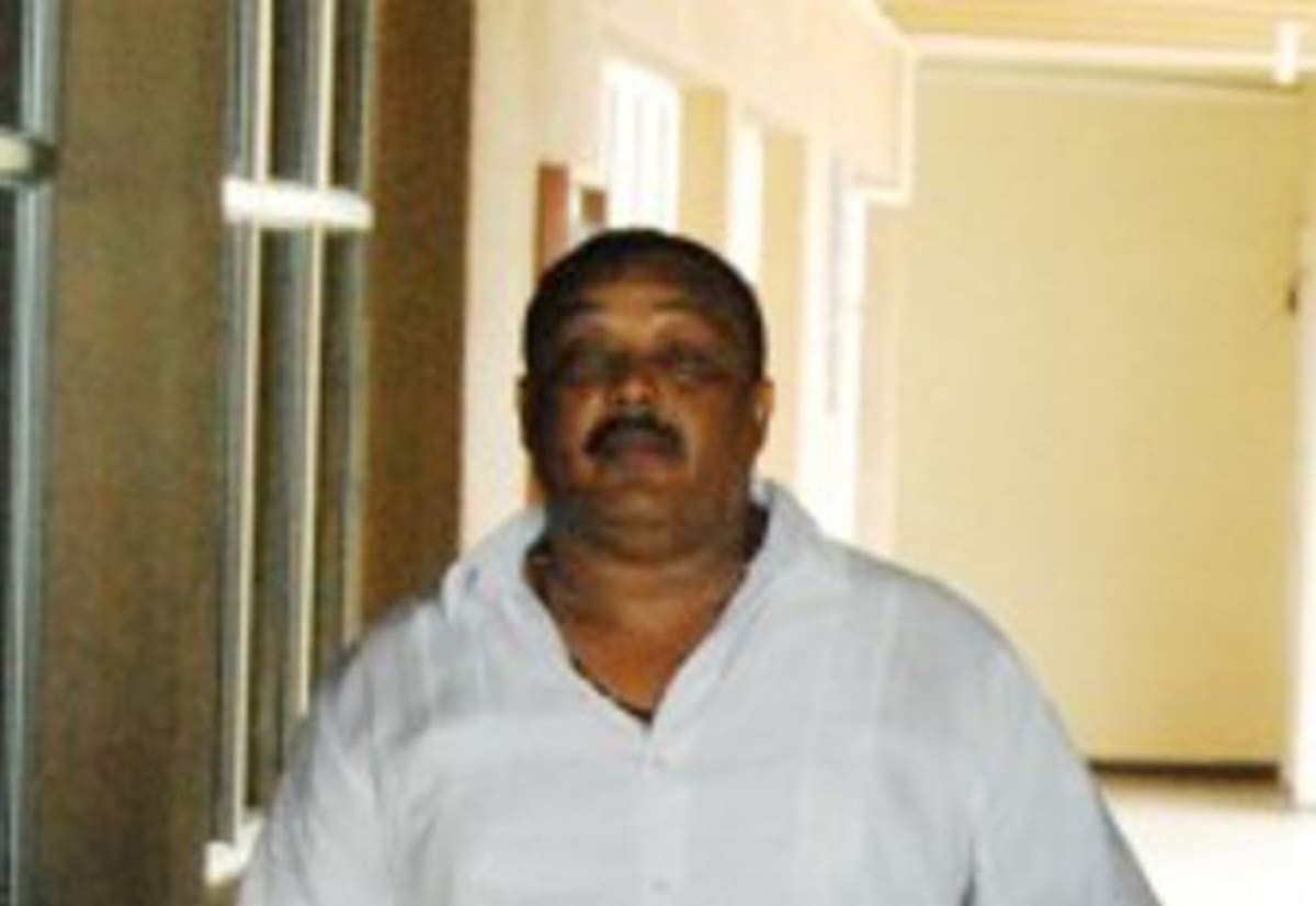 Basilio Lindao Pana, registrador encargado del municipio de Lorica capturado, por las autoridades. Cortesía.