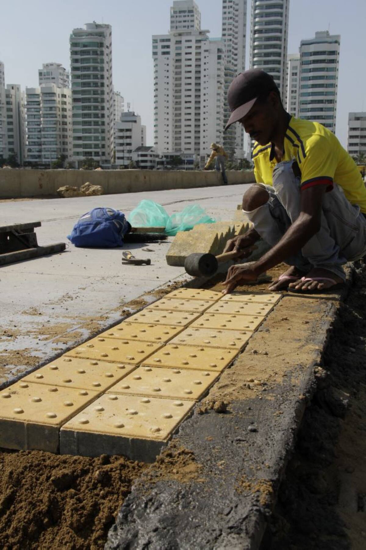 El Paseo tendrá ruta guía para personas invidentes. KAILLINE GIRALDO - EL UNIVERSAL
