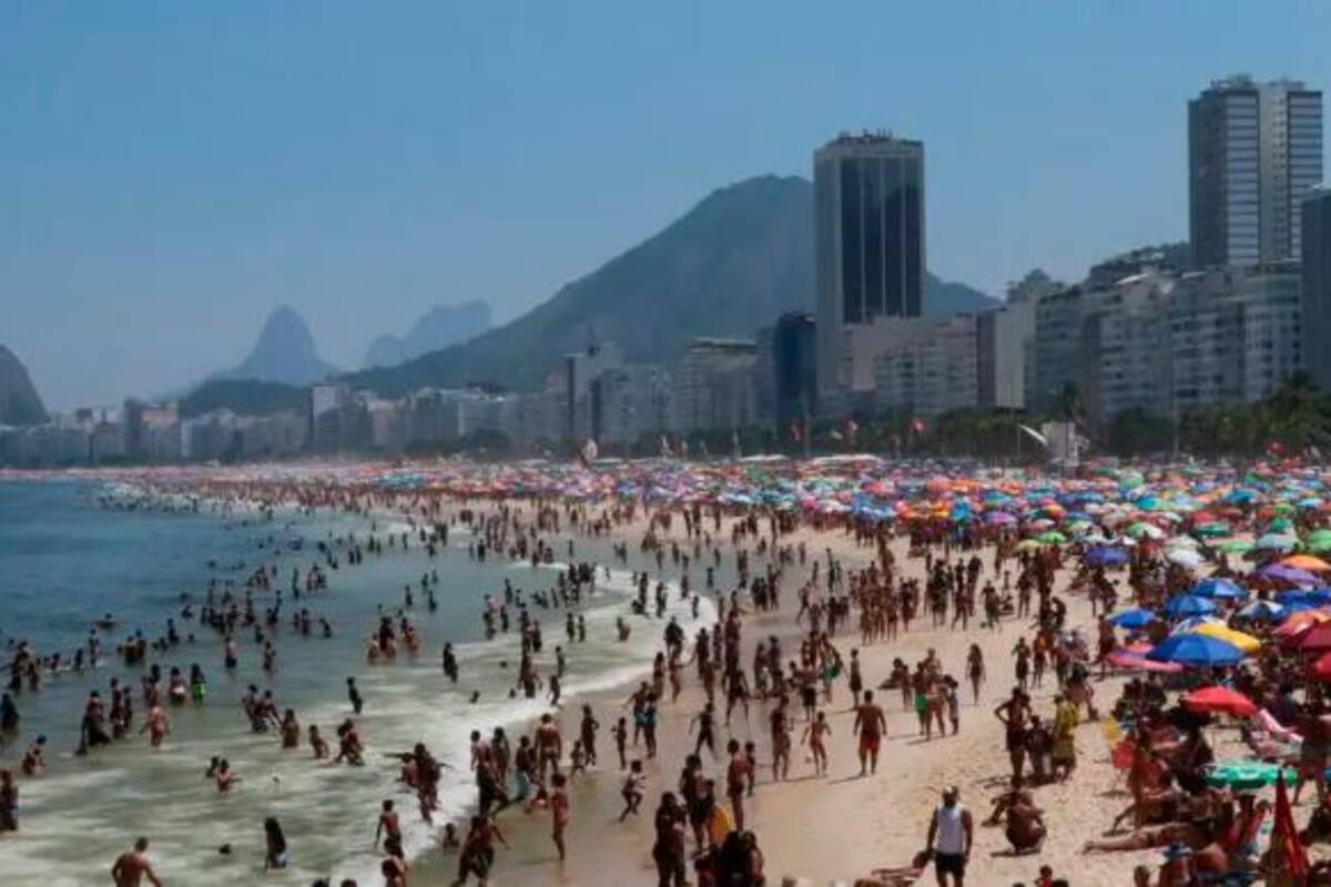 Calor extremo en Brasil: Río de Janeiro registra sensación térmica histórica