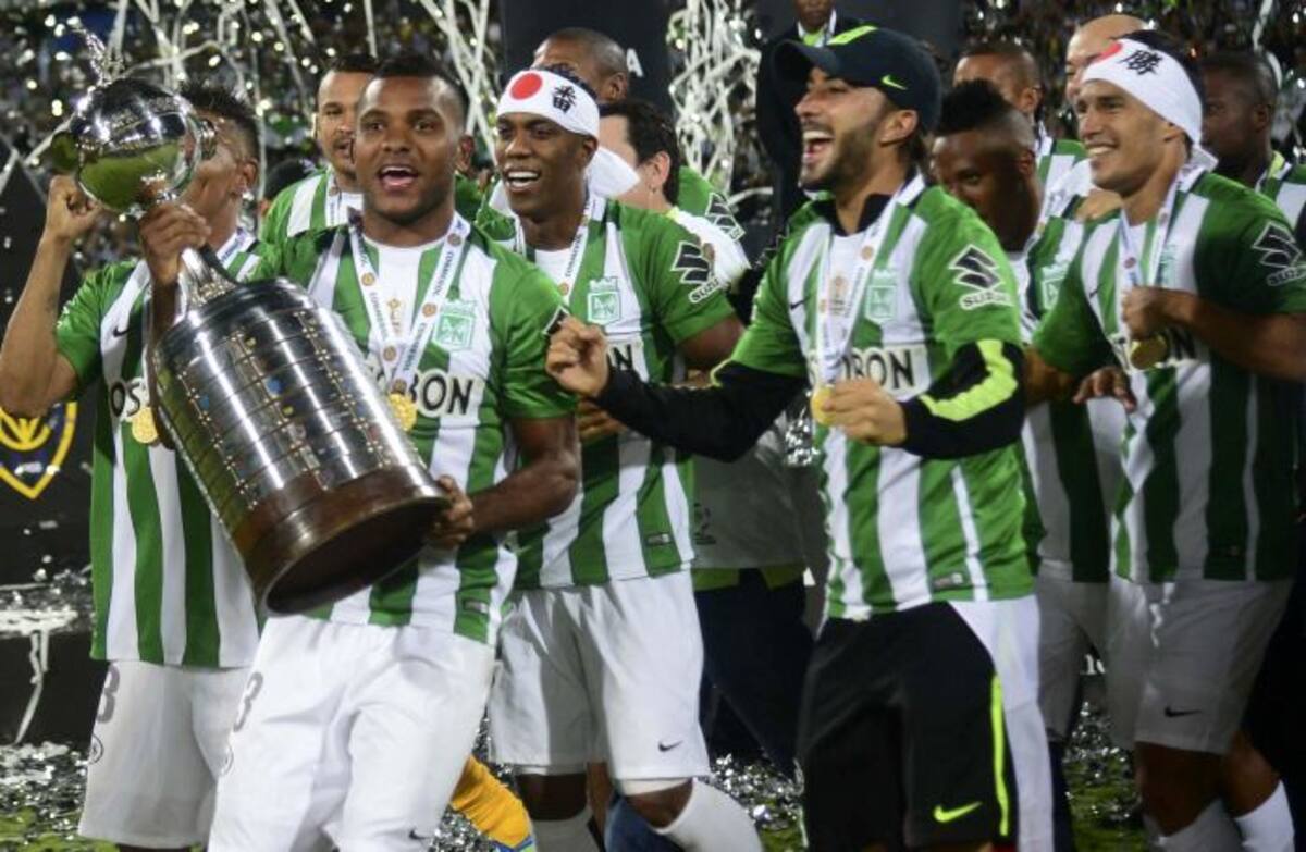 Atlético Nacional tiene ahora como objetivo disputar la final del Mundial de Clubes ante Real Madrid. AFP RAUL ARBOLEDA