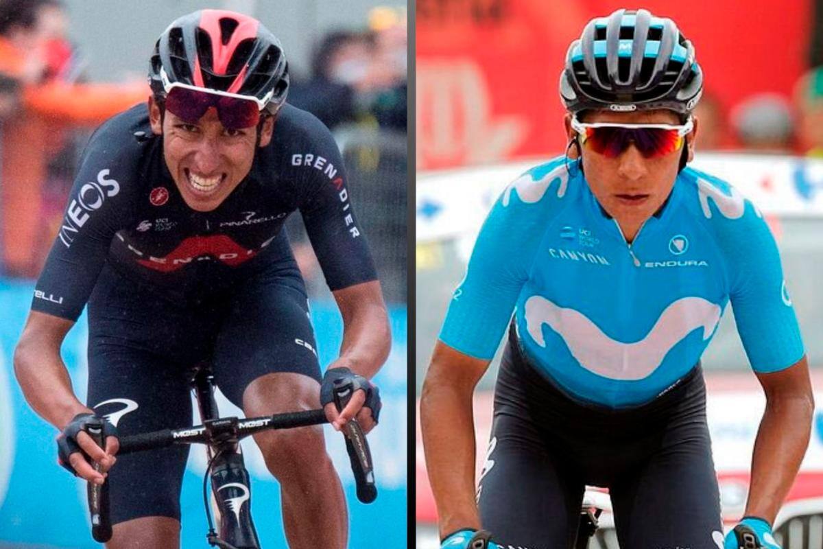 Nairo Quintana y Egan Bernal, las grandes estrellas del Tour Colombia