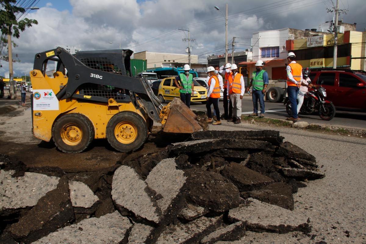 ¿Retrasos en obras de Cartagena por las lluvias? Esto dijo el alcalde Dau