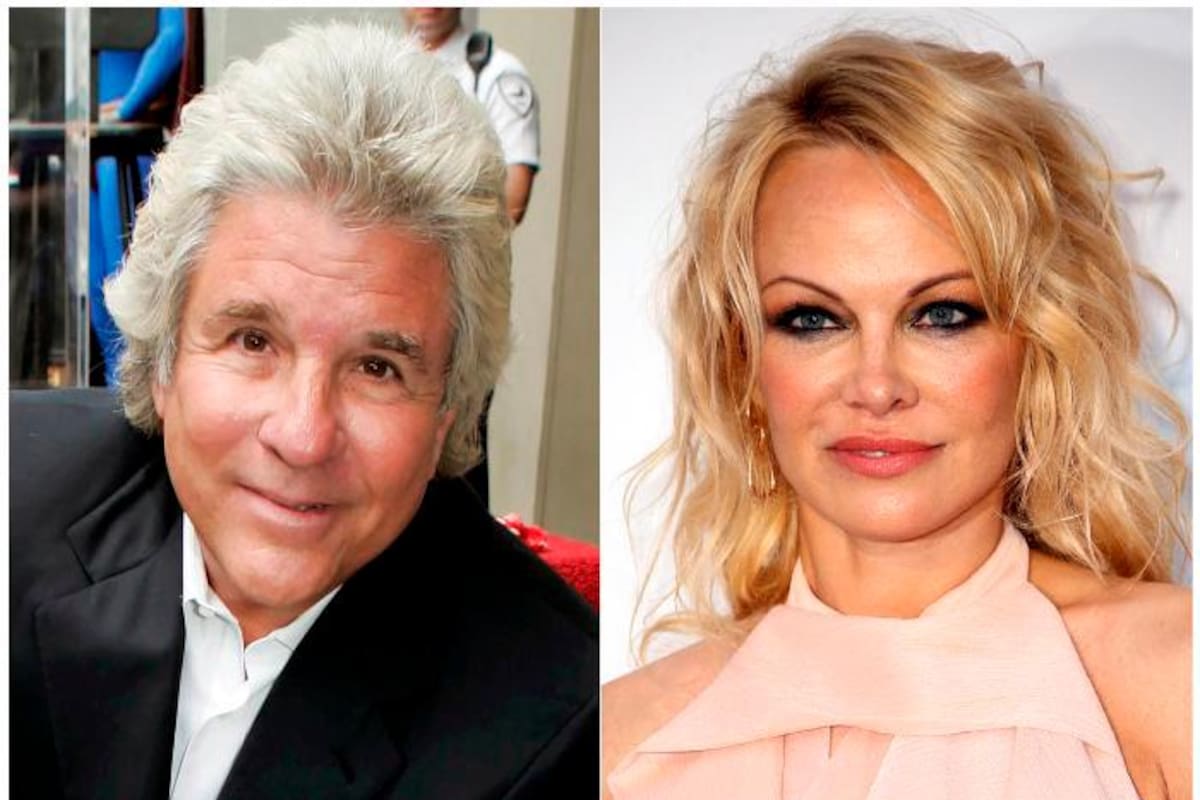 Pamela Anderson se casó con el productor de cine Jon Peters