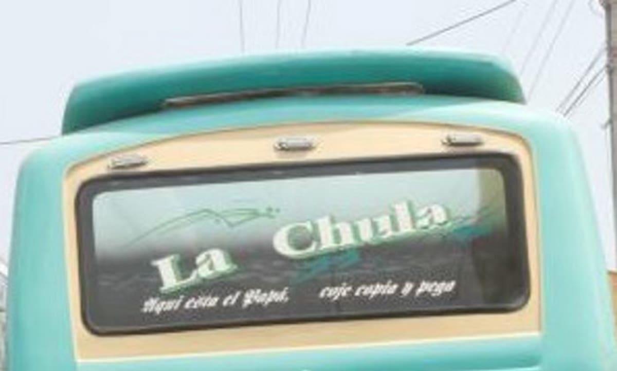 "La Chula, aquí está el papi. Coge, copia y pega". //Julio Castaño-El Universal.