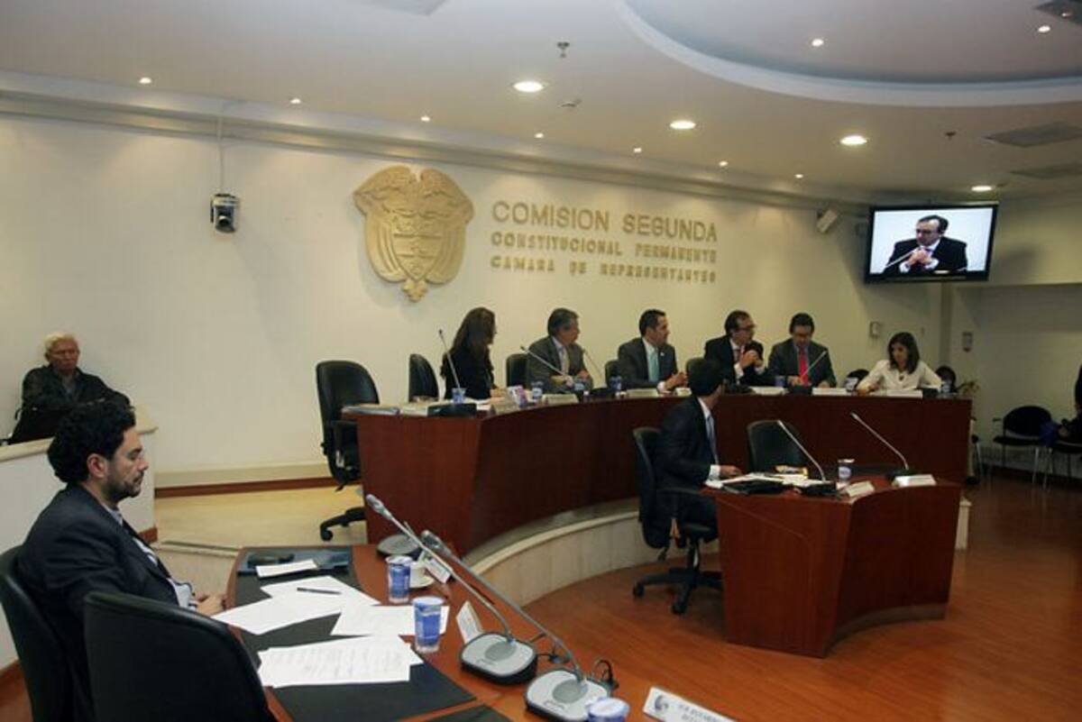 Comisión Segunda de la Cámara de Representantes. COLPRENSA