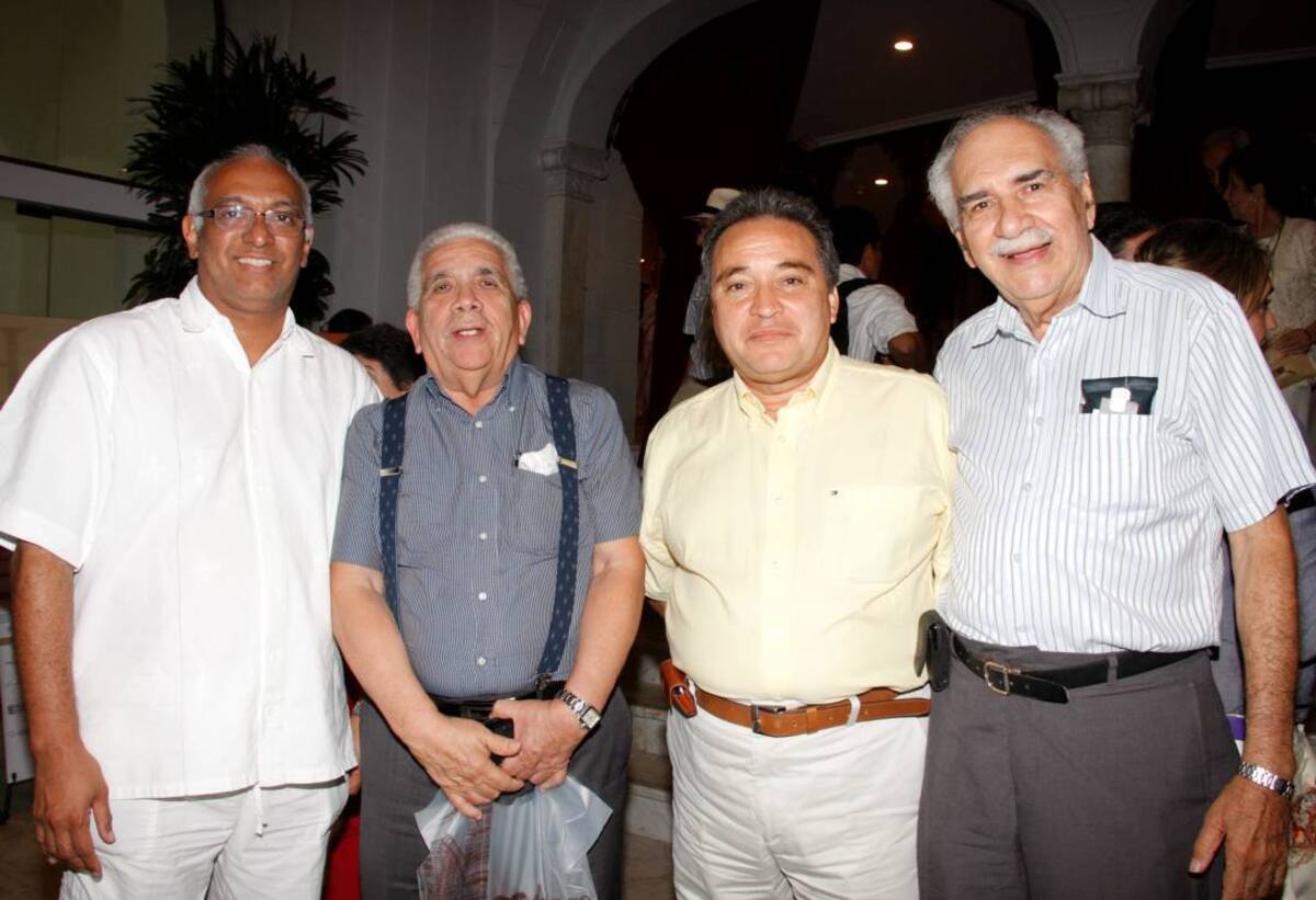 Álvaro Monterrosa, Darío Morón, Gustavo García y Jaime Barrios.