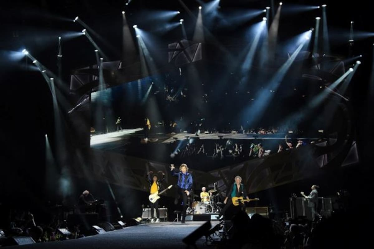 La banda The Rolling Stones que estará este 10 de marzo en Bogotá. AFP