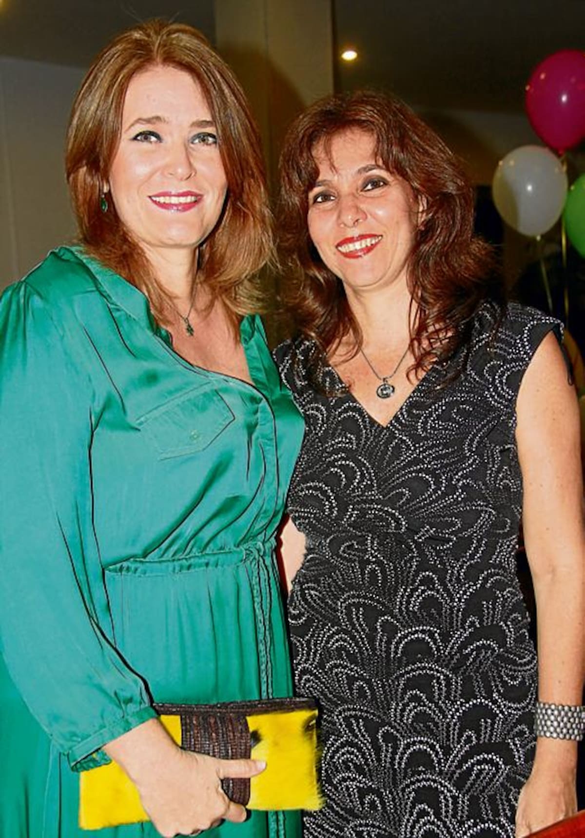 Cecilia Osorio y Viviana Amín de Sompola.