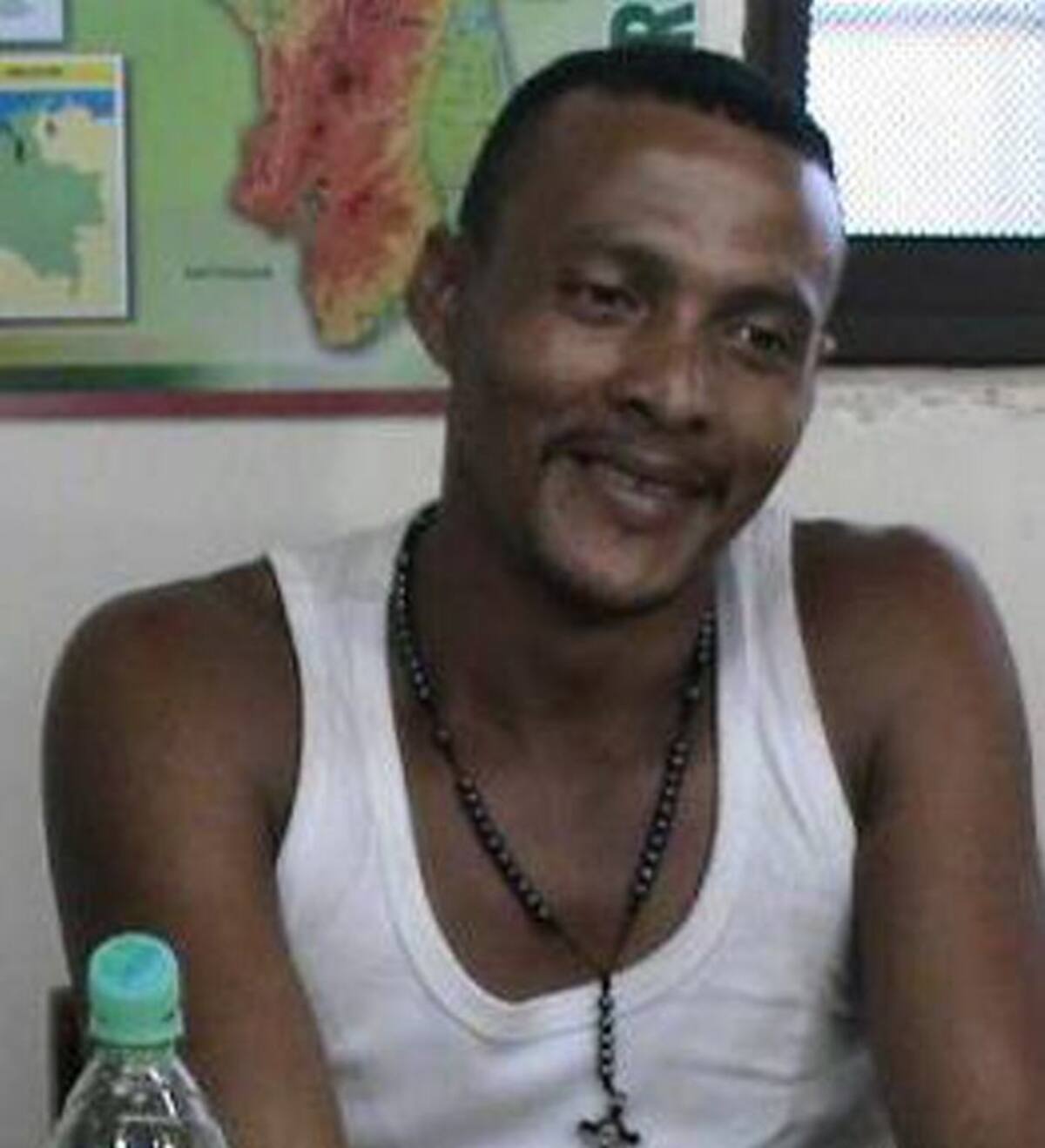 Alias ‘Óscar Nobles’, presunto secuestrador. CORTESÍA