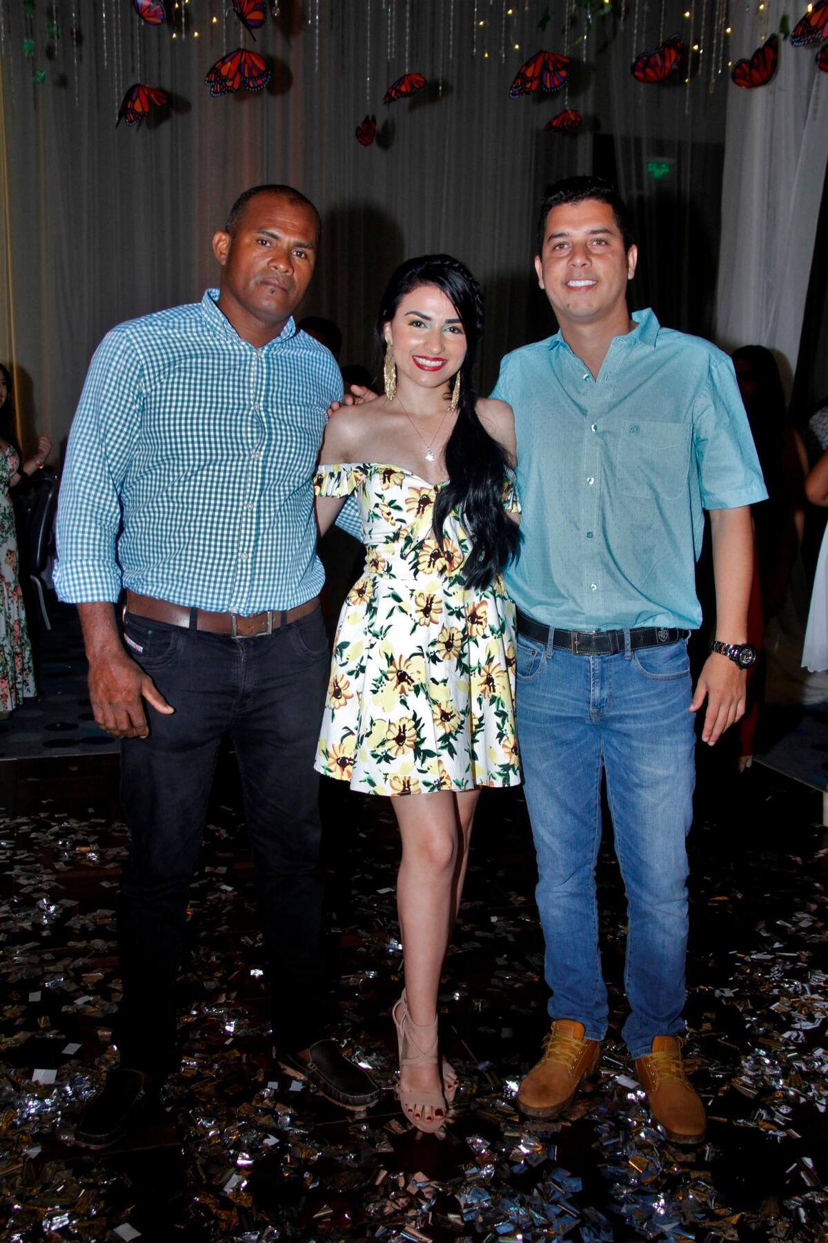 Fidel López, Jessica Ortega y Javier Barrios.