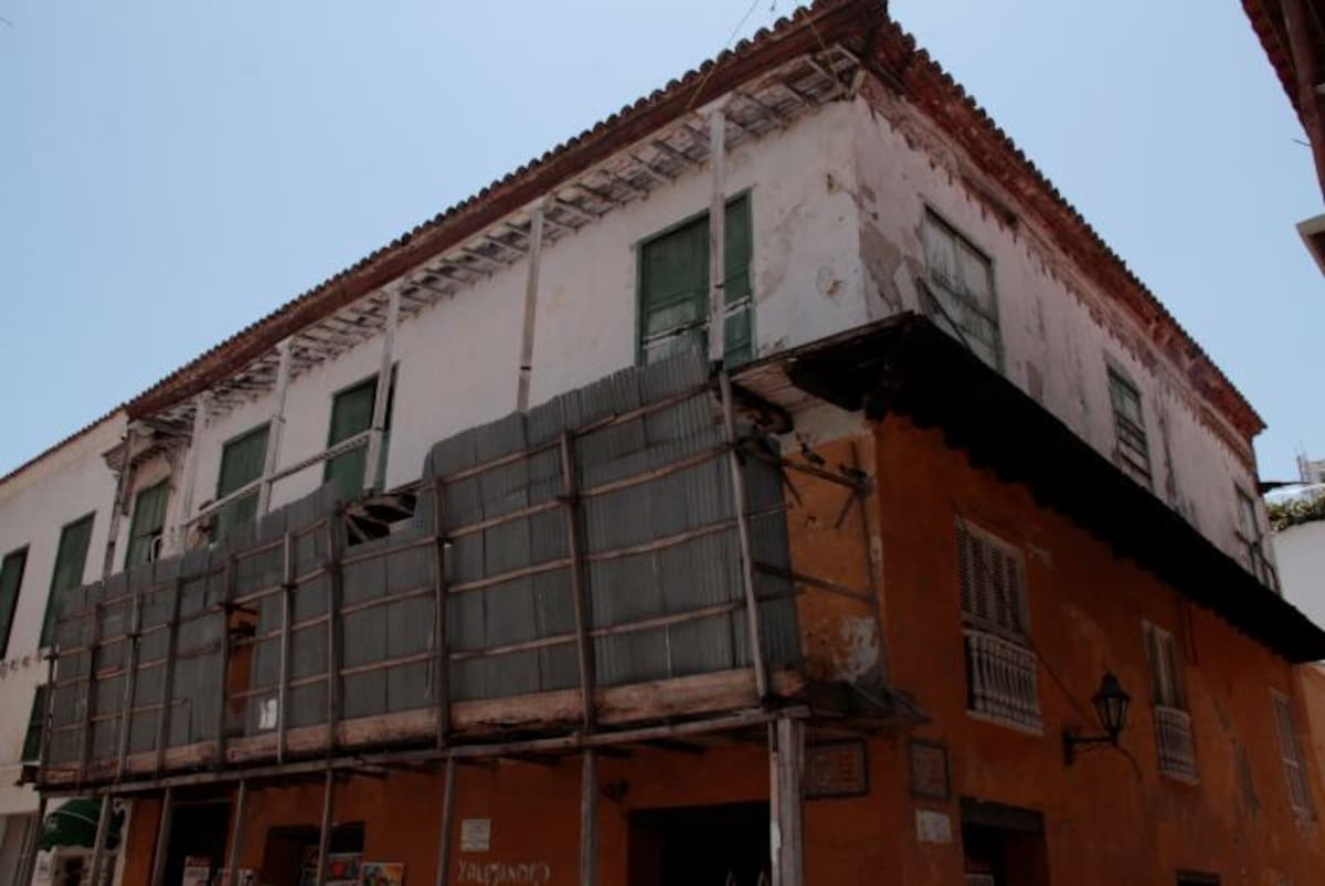 Casa Quemada (Calle Nuestra Señora del Andrinal con Amargura). //Zenia Valdelamar.