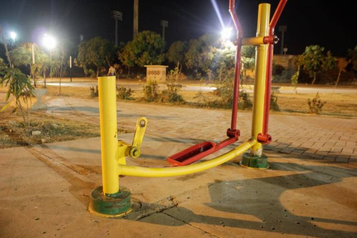 Los daños al parque ya se notan. Nayib Gaviria/ El Universal/