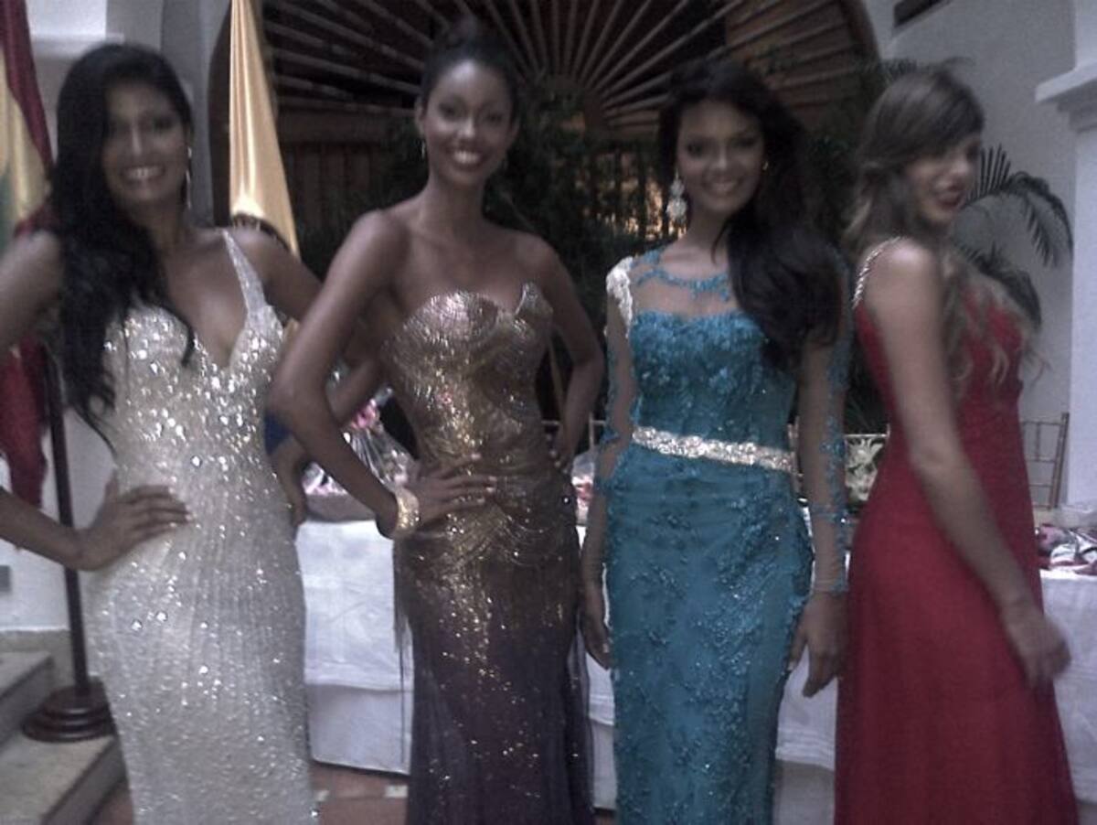 Yesica Paola Badillo Bonilla, Juliana Dahl Vélez, Gladis del Carmen Cano Chacón y Madelein López Camelo. eluniversal.com.co
