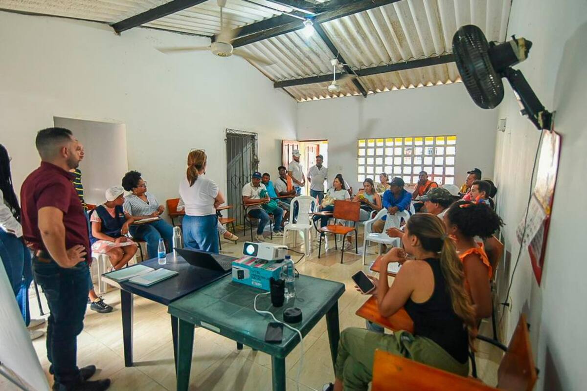 El POT se socializa con las comunidades de Bayunca y Pasacaballos