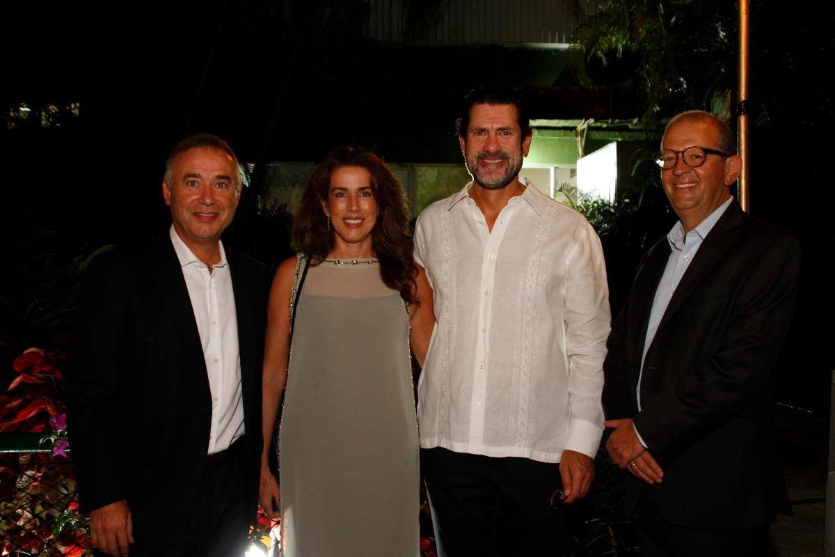 Jesús García, Luisa Roa, Santiago Mejía y Óscar García.//Foto: Luis Eduardo Herrán - El Universal.