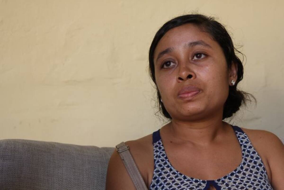 Mireinis Zafra Vega compartió una foto de su hijo Santiago. kailline giraldo