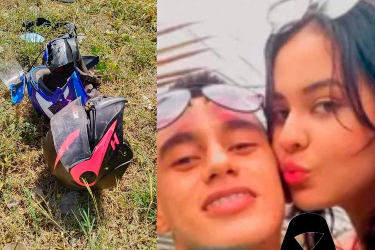 Hueco provocó accidente en moto en el que murió enfermera y su novio