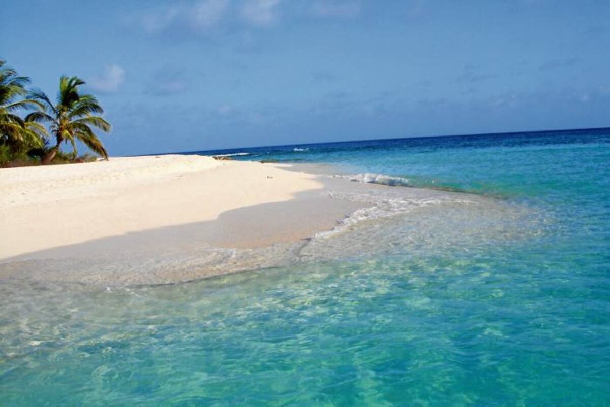 Las playas de Isla Bolívar, y sus aguas repletas de biodiversidad, hacen parte de la Reserva Mundial de Seaflower. CORTESÍA / PRENSA CANCILLERÍA