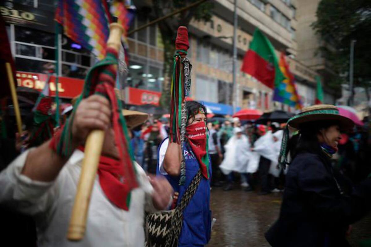 Así avanzan las movilizaciones del paro nacional en Colombia