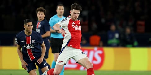 Video: golazo del Arsenal ante el PSG en la gran final de la Champions League