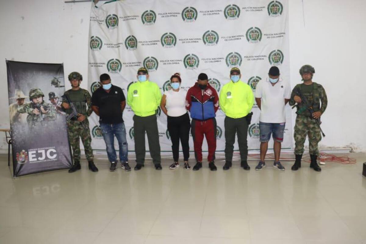 Fuerte golpe al Clan del Golfo en Cartagena y Montería: 5 capturados