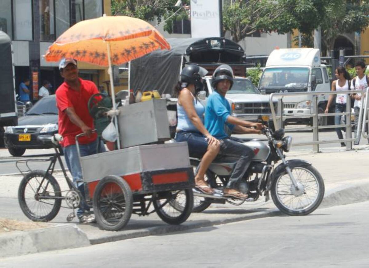 Aplicar el Código Nacional de Tránsito en Cartagena no es tarea fácil. Archivo