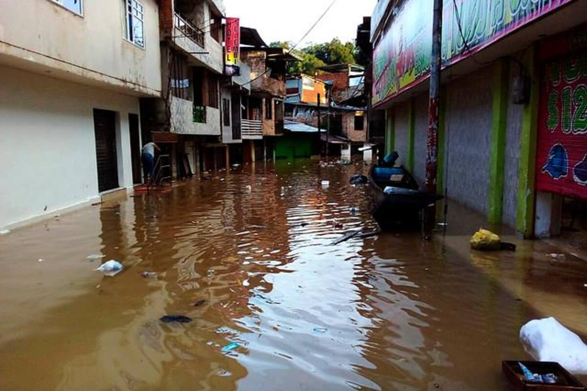 En Nariño: más de 1.500 familias afectadas por desborde de cuatro ríos