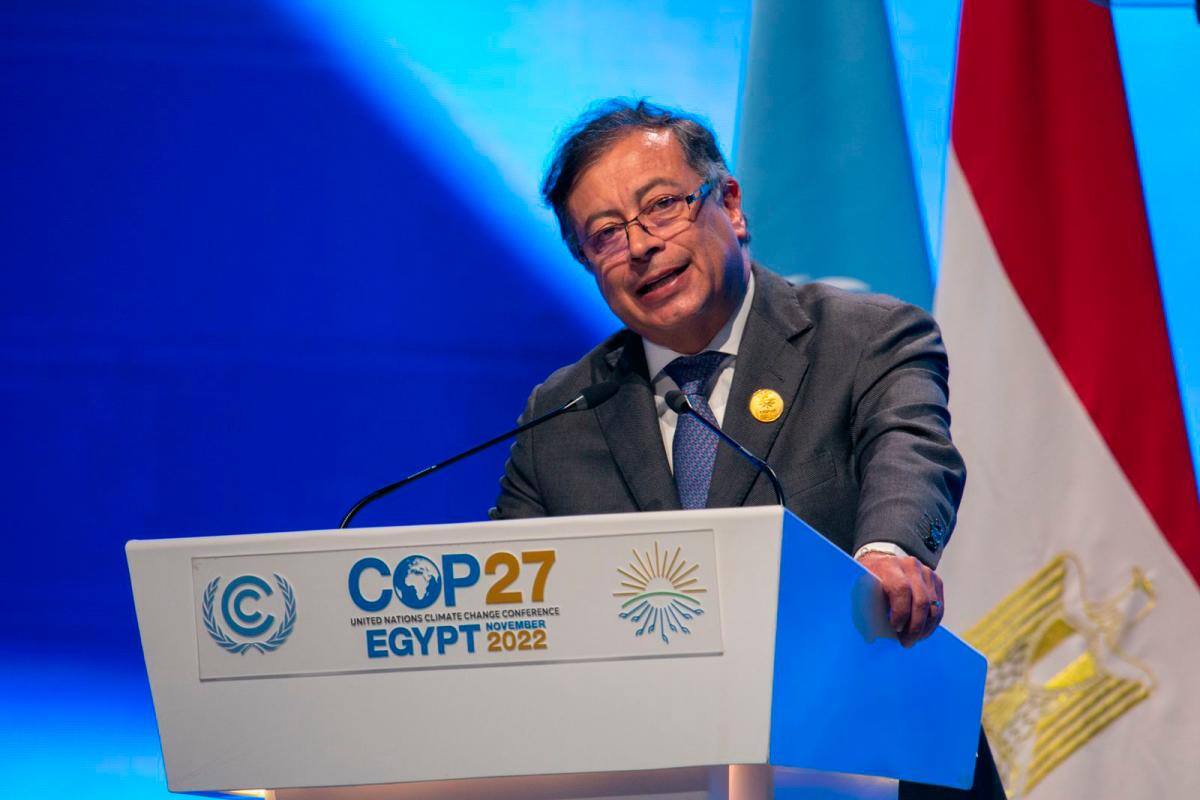 Presidente Petro propone decálogo durante su intervención en la COP27