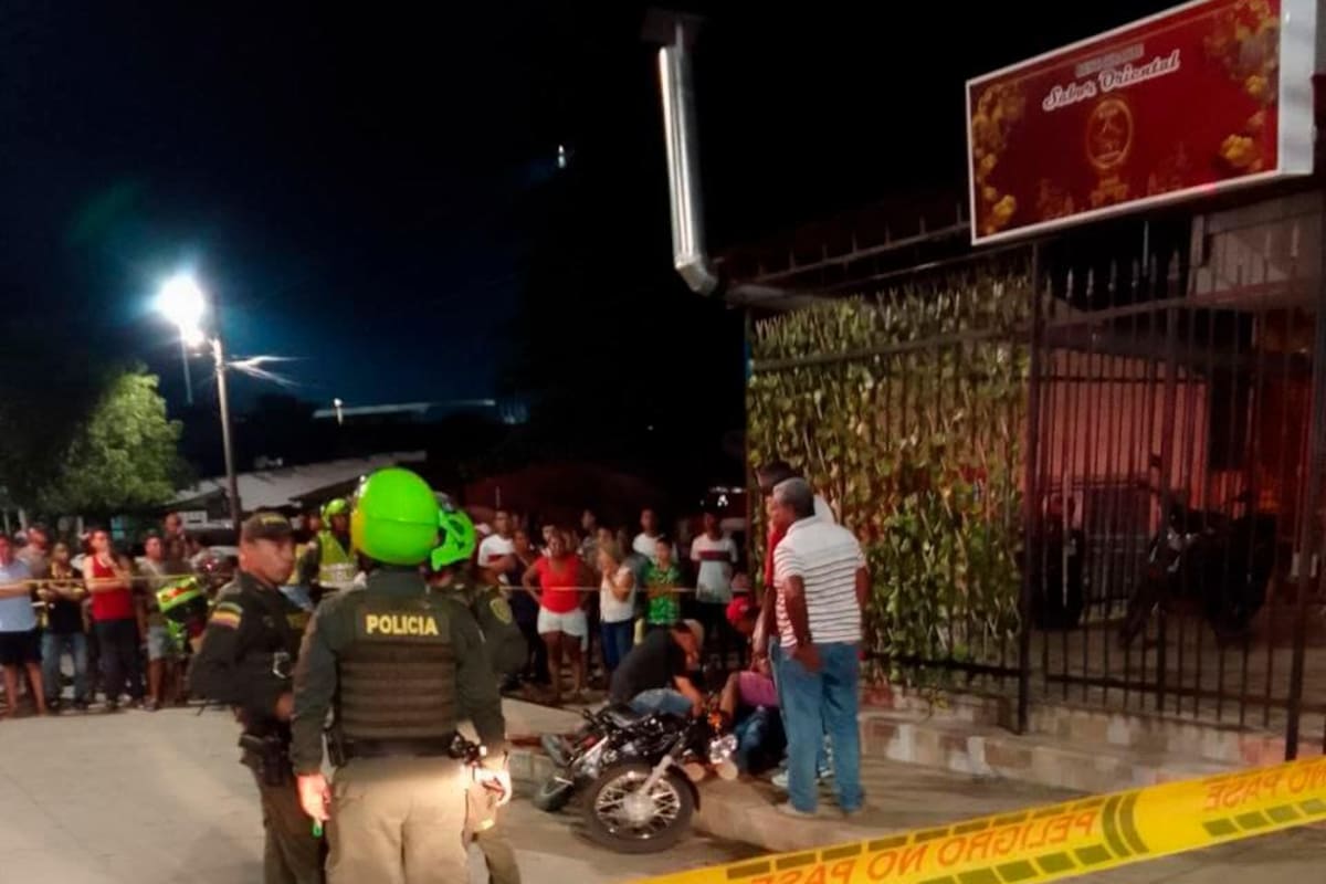 Sicarios aparecen en Escallón Villa y matan a motociclista: hay un herido