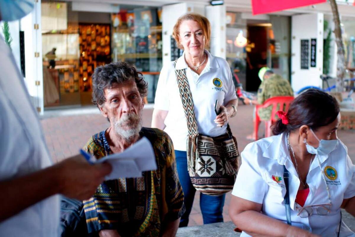 Inspirador: así rescataron a habitante de la calle en el Centro Histórico
