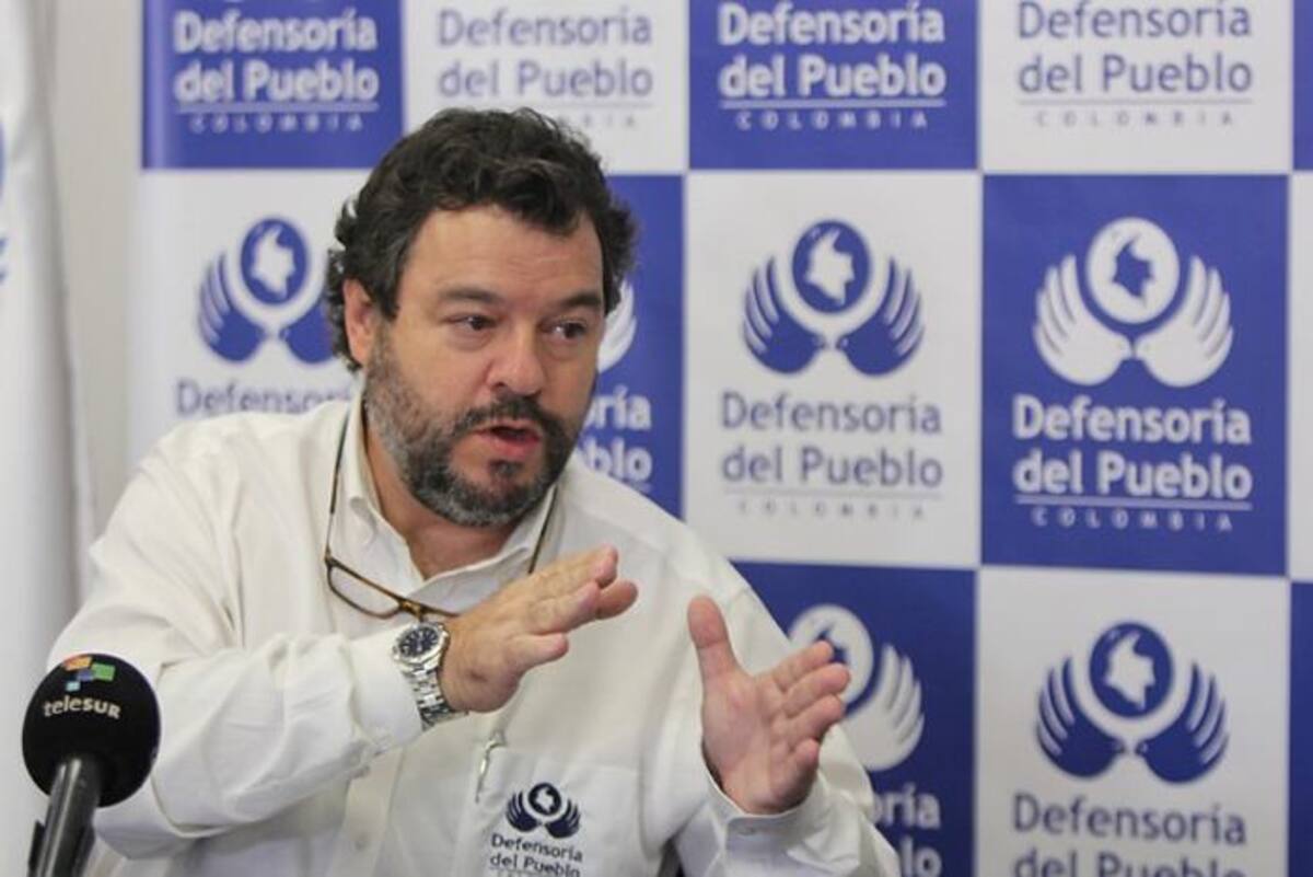 Defensor del Pueblo, Carlos Alfonso Negret. Colprensa