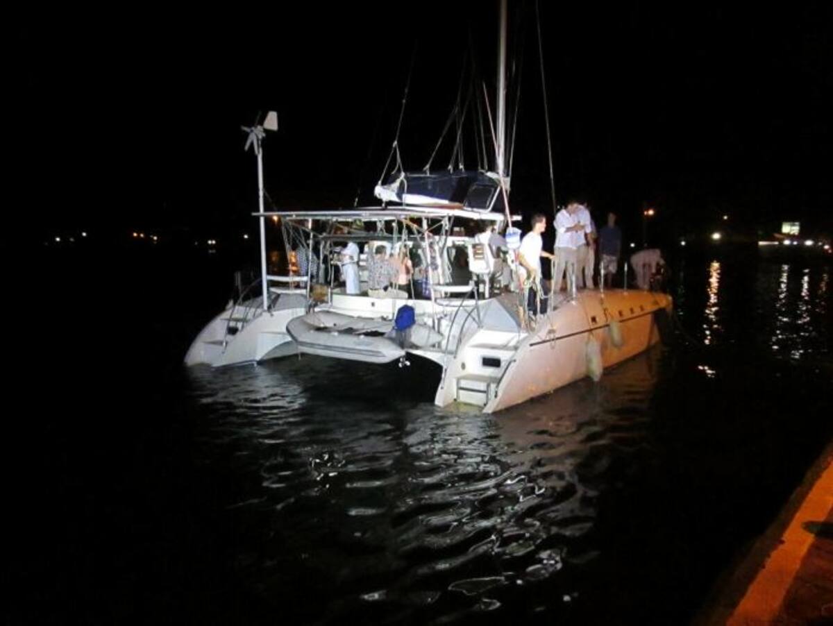 Catamarán Caro Blue. PEDRO TORRES, GENTE BAHÍA - EL UNIVERSAL