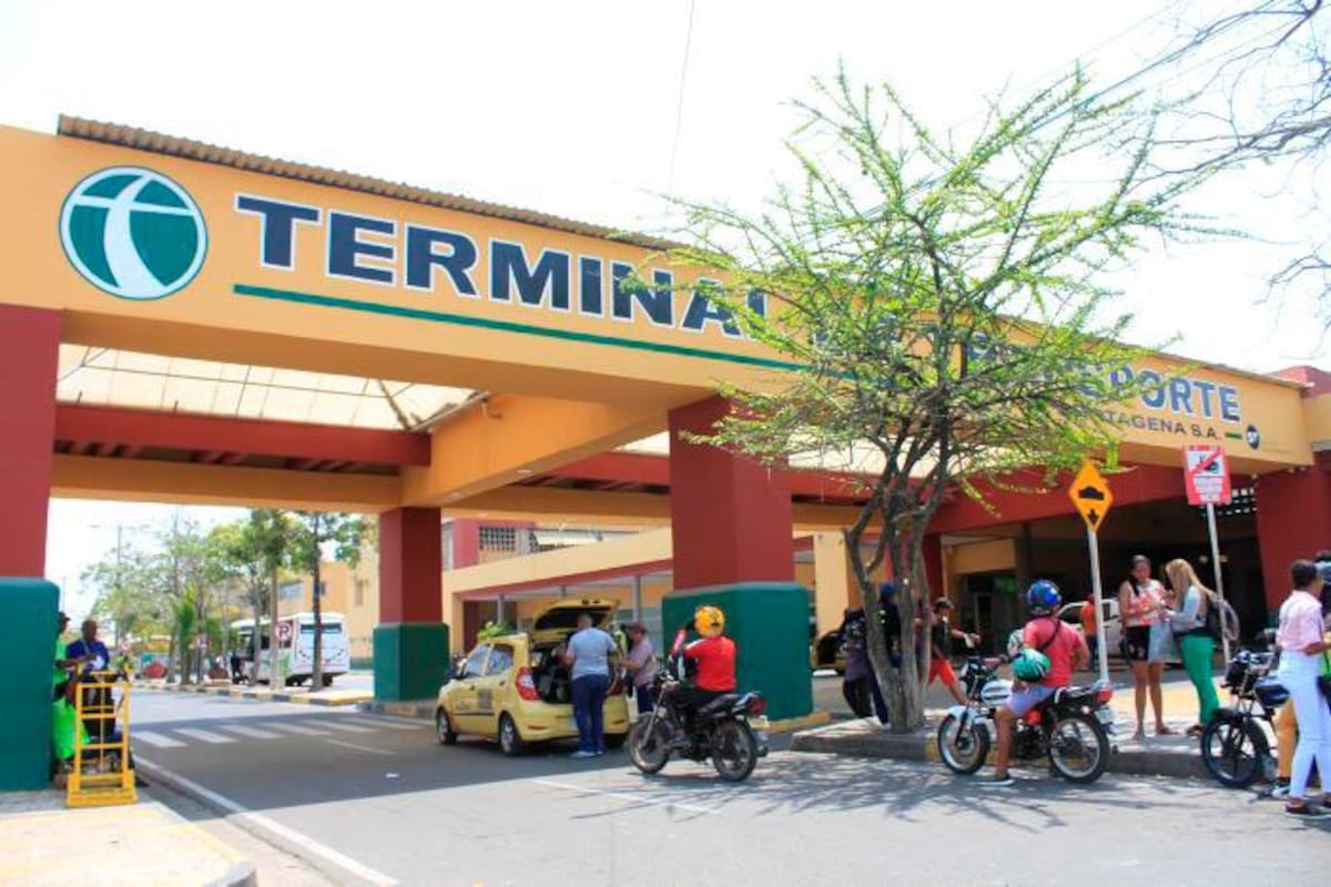 Terminal de Transportes de Cartagena: habilitada solo para rutas intermunicipales