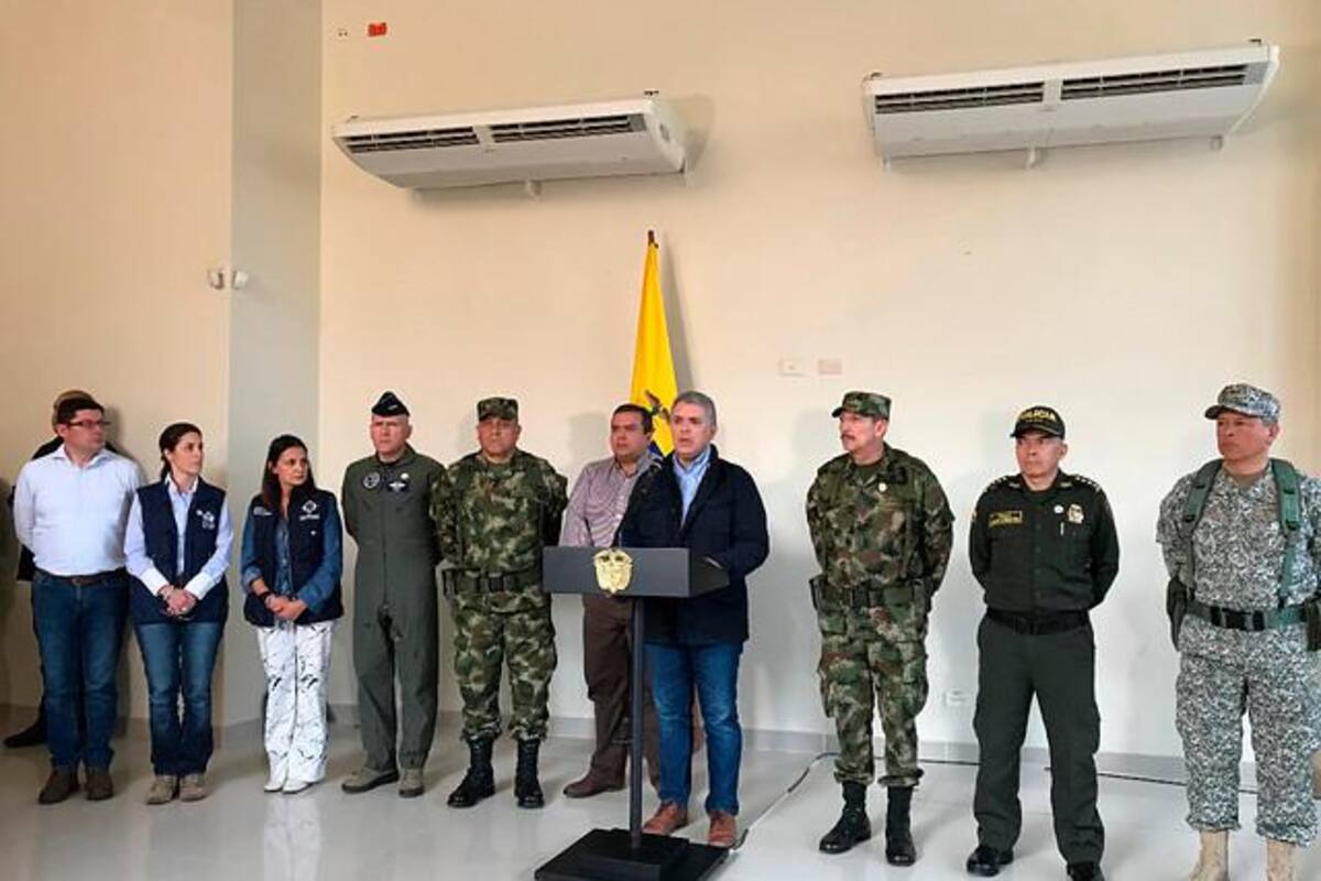 Presidente Duque ordenó enviar 2.500 hombres del Ejército al Cauca