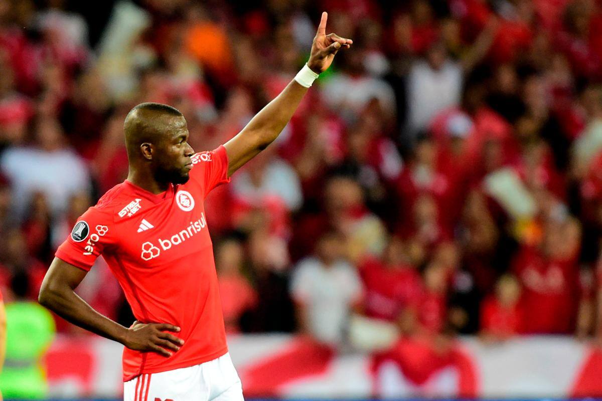 Enner Valencia guió al Internacional en la Copa Libertadores